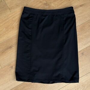 Burberry Classic Black Pencil Skirt, Lined. Size 6